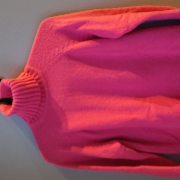 Women's Pink Turtleneck Sweater - Picture 2 of 4